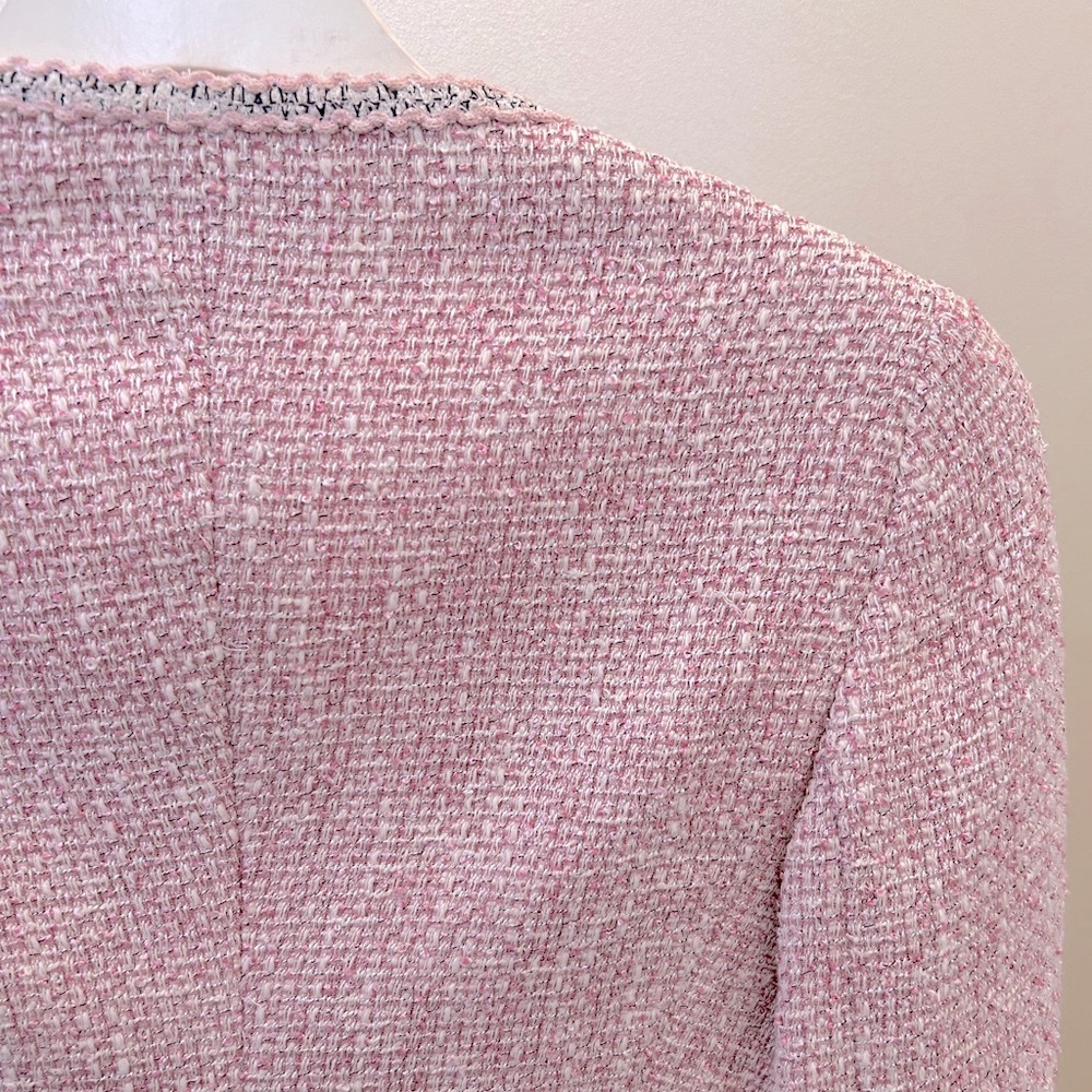 Luisa Spagnoli size 46 tweed blazer - Picture 13 of 16